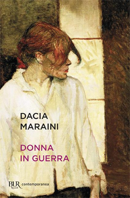 Donna in guerra - Dacia Maraini - copertina