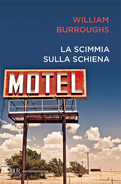 La scimmia sulla schiena - William Burroughs - copertina