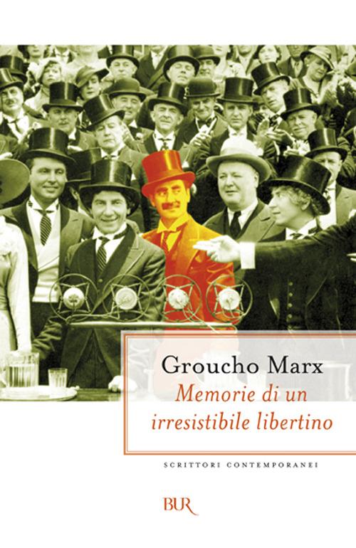Memorie di un irresistibile libertino - Groucho Marx - copertina