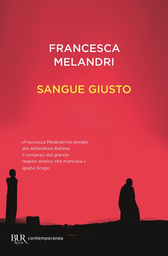 Sangue giusto - Francesca Melandri - copertina