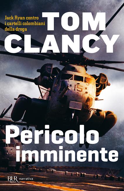 Pericolo imminente - Tom Clancy - copertina