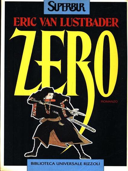 Zero - Eric Van Lustbader - copertina