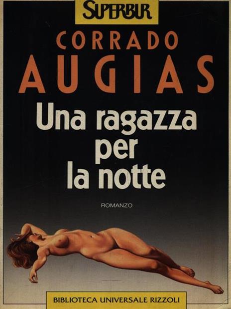Una ragazza per la notte - Corrado Augias - copertina