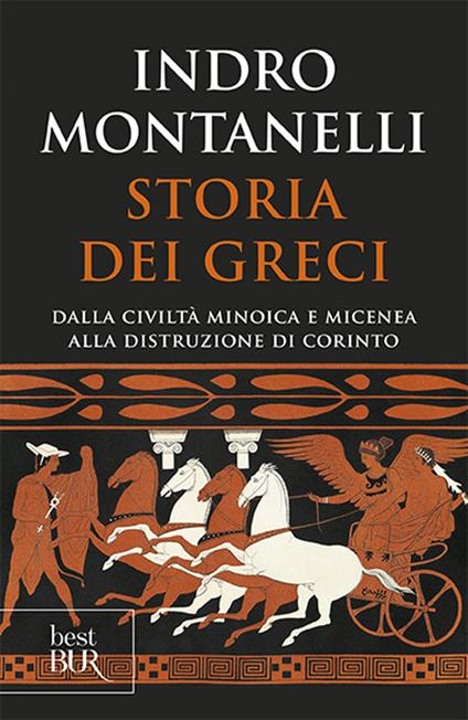 Storia dei greci - Indro Montanelli - copertina