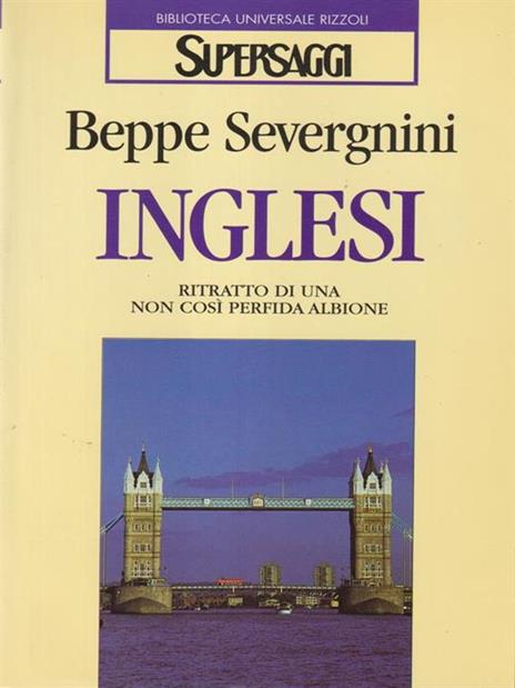 Inglesi - Beppe Severgnini - 3