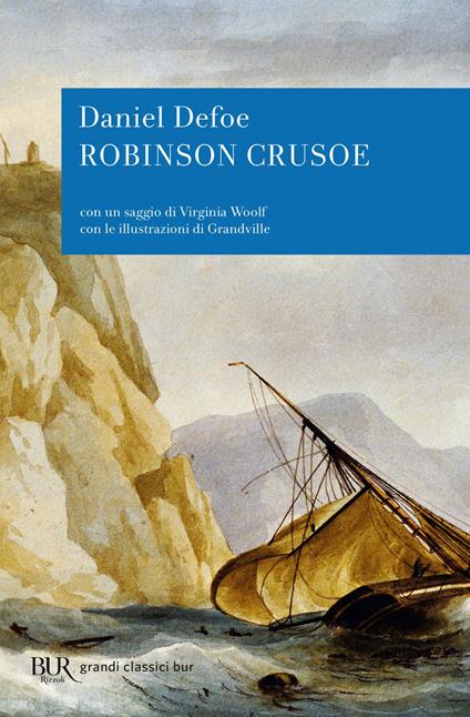 La vita e le strane sorprendenti avventure di Robinson Crusoe - Daniel Defoe - copertina