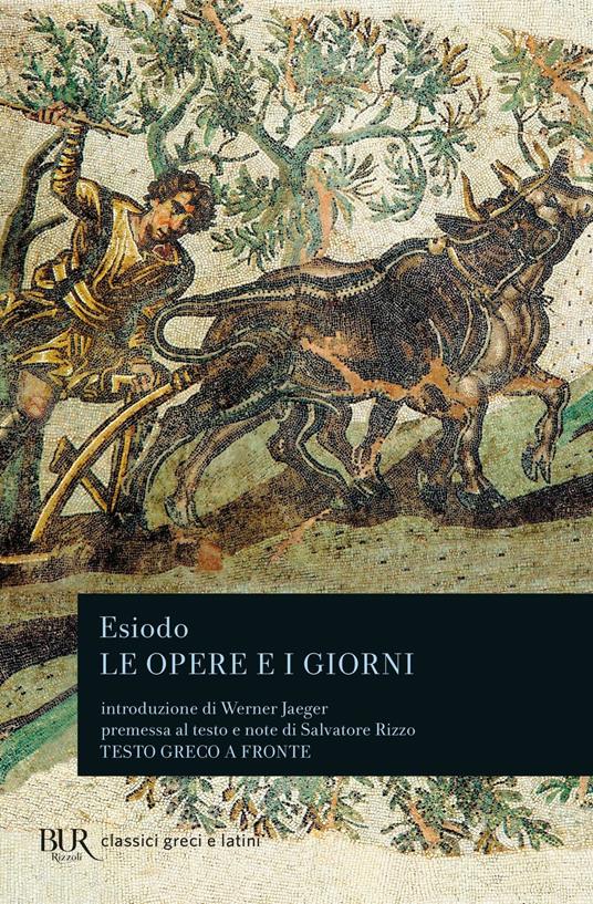 Le opere e i giorni-Lo scudo di Eracle - Esiodo - copertina