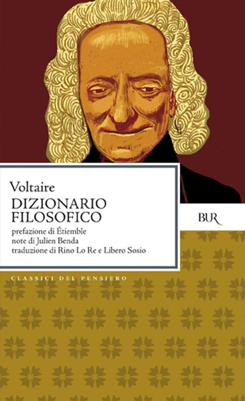 Dizionario filosofico - Voltaire - copertina