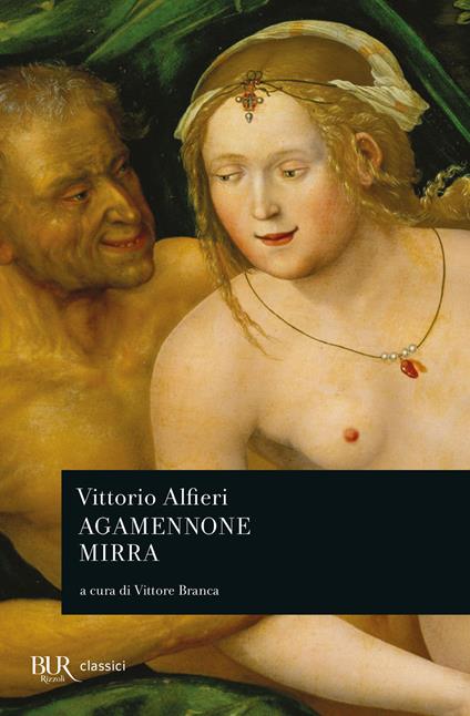 Agamennone-Mirra - Vittorio Alfieri - copertina