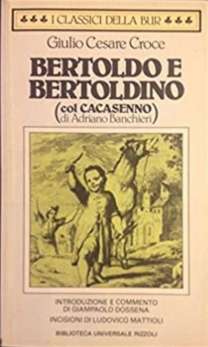 Bertoldo e Bertoldino - Giulio Cesare Croce - copertina