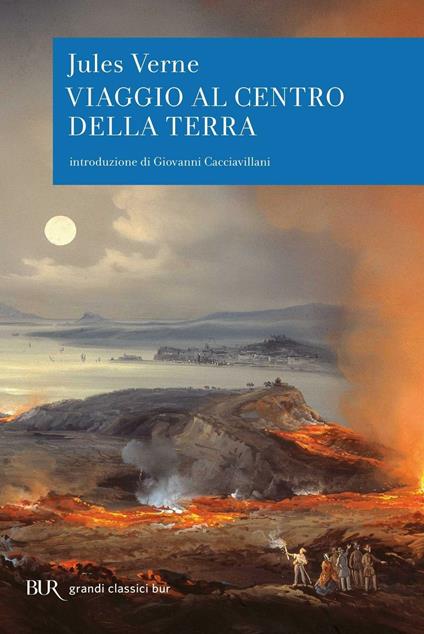 Viaggio al centro della terra - Jules Verne - copertina