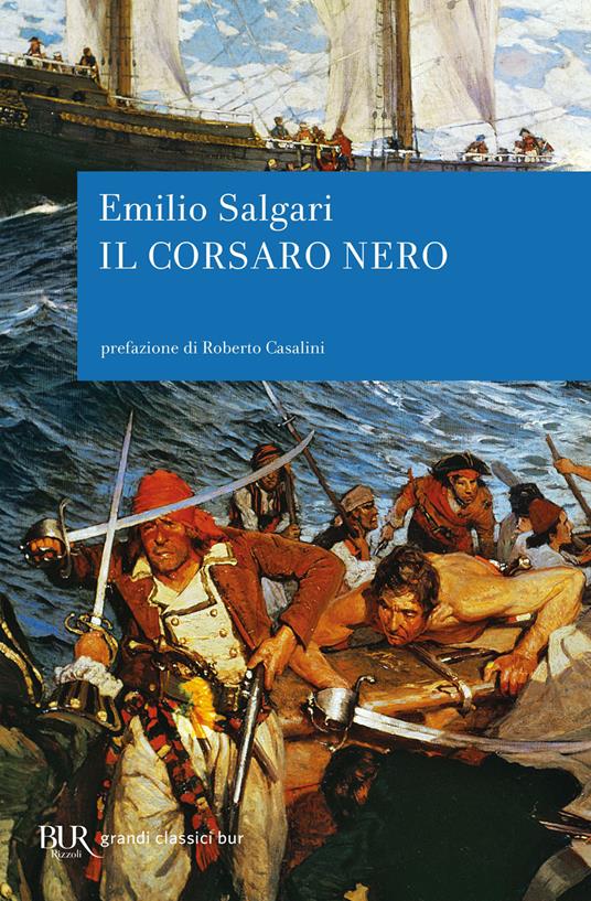 Il Corsaro Nero - Emilio Salgari - copertina