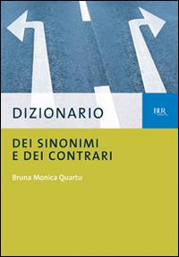 Dizionario dei sinonimi e dei contrari - copertina