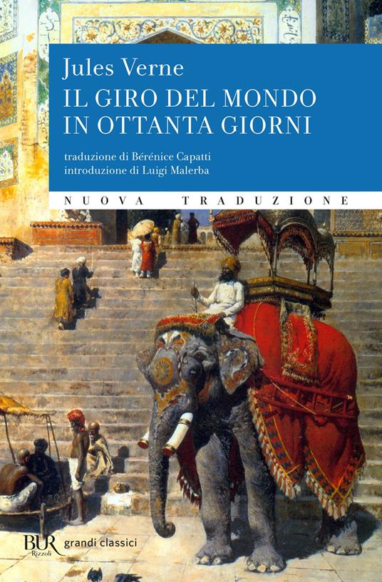 Il giro del mondo in ottanta giorni - Jules Verne - copertina