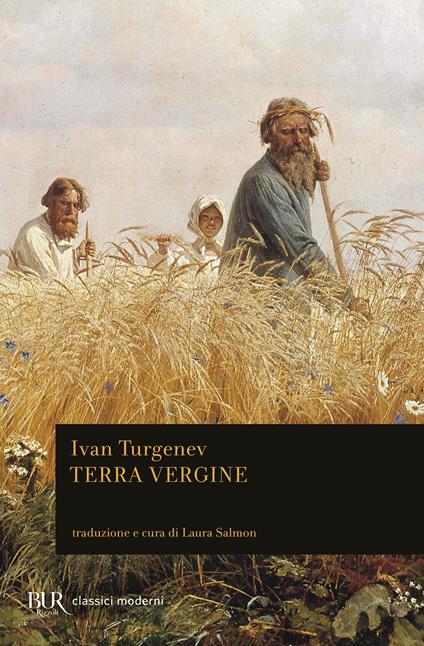 Terra vergine - Ivan Turgenev - copertina