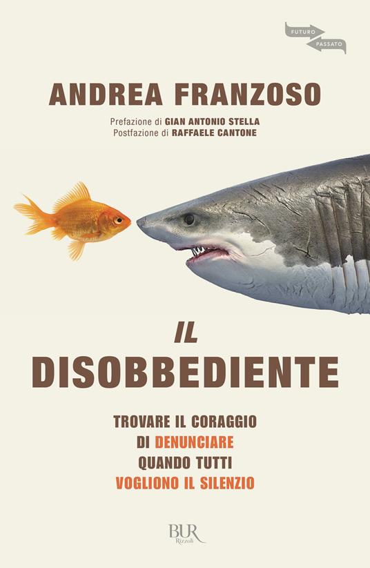 Il disobbediente - Andrea Franzoso - copertina