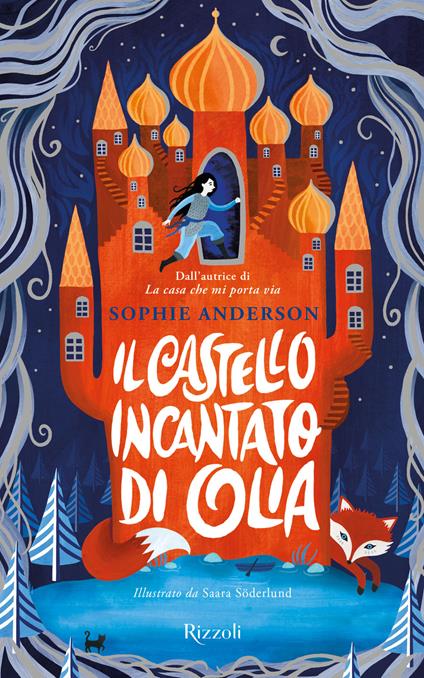 Il castello incantato di Olia - Sophie Anderson - copertina