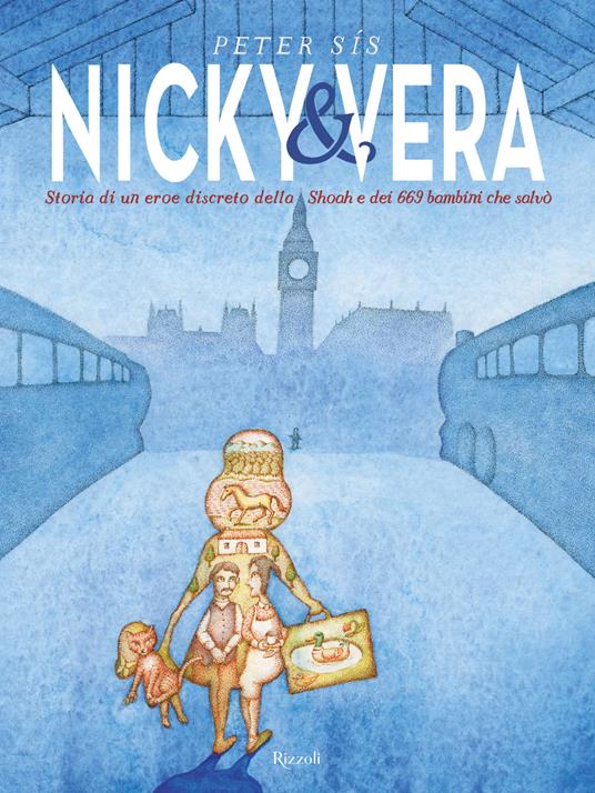 Nicky & Vera. Storia di un eroe discreto della Shoa e dei 669 bambini che salvò - Peter Sís - copertina