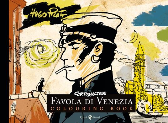 Corto Maltese. Favola di Venezia. Colouring book. Ediz. illustrata - Hugo Pratt - copertina