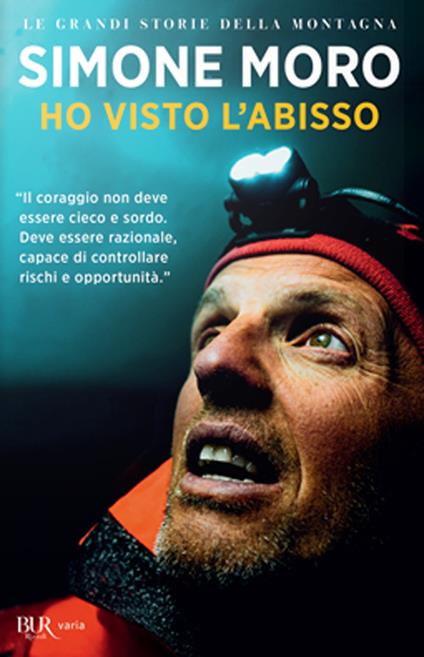 Ho visto l'abisso - Simone Moro - copertina
