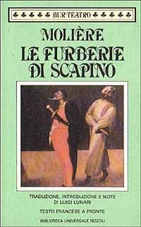 Le furberie di Scapino - Molière - copertina