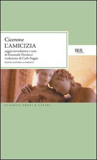 L'amicizia - Marco Tullio Cicerone - copertina