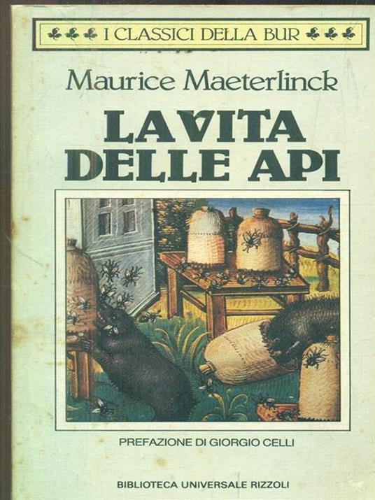 La vita delle api - Maurice Maeterlinck - copertina