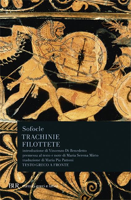 Trachinie-Filottete - Sofocle - copertina