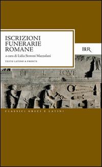 Iscrizioni funerarie romane - copertina