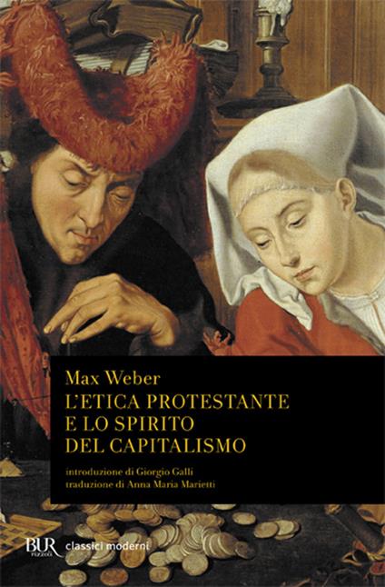 L' etica protestante e lo spirito del capitalismo - Max Weber - copertina