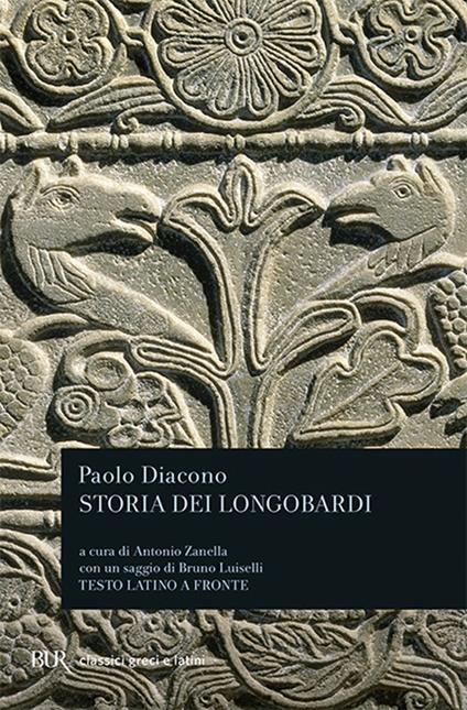 Storia dei longobardi. Testo latino a fronte - Paolo Diacono - copertina