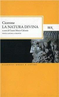 La natura divina - Marco Tullio Cicerone - copertina