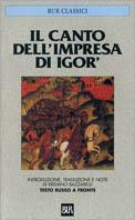 Il canto dell'impresa di Igor. Testo russo a fronte - Anonimo - copertina