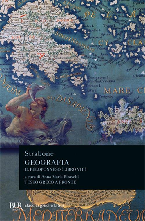 Geografia. Il Peloponneso. Libro 8º - Strabone - copertina