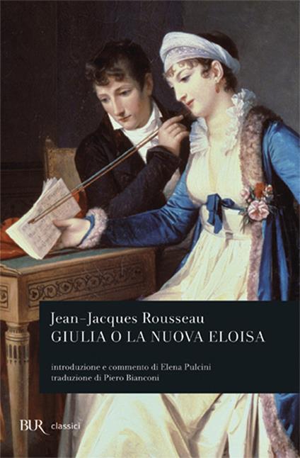Giulia o la nuova Eloisa - Jean-Jacques Rousseau - copertina