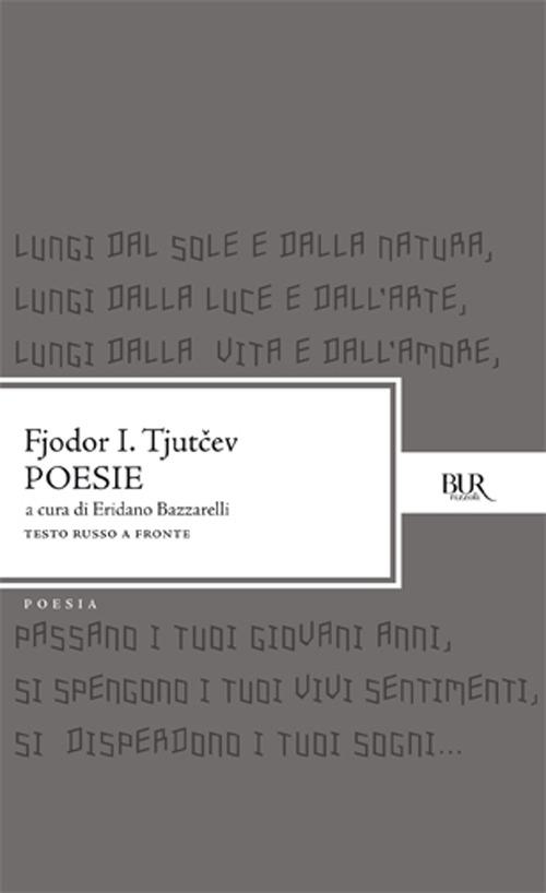 Poesie - Fedor I. Tjutcev - copertina