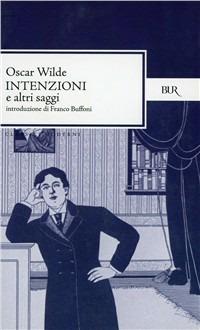 Intenzioni e altri saggi - Oscar Wilde - copertina