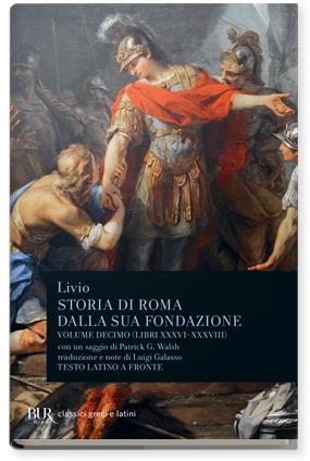 Storia di Roma dalla sua fondazione. Testo latino a fronte. Vol. 10: Libri 36-38 - Tito Livio - copertina