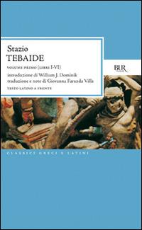 Tebaide - Publio Papinio Stazio - copertina