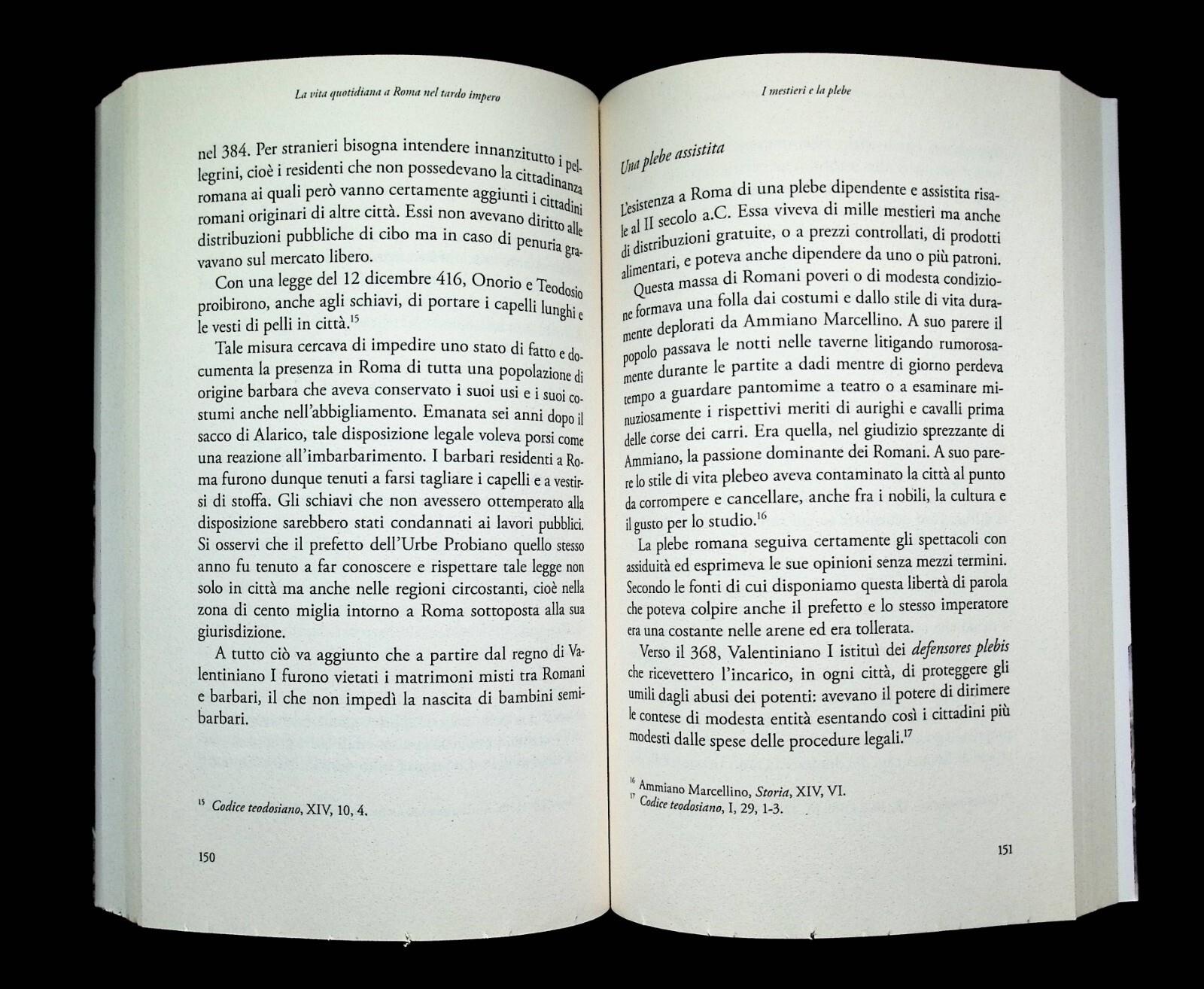 La vita quotidiana a Roma nel tardo impero