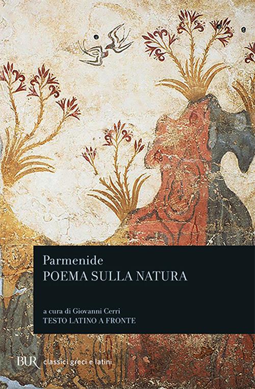 Poema sulla natura - Parmenide - copertina