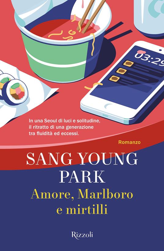 Amore, Marlboro e mirtilli - Sang Young Park - copertina