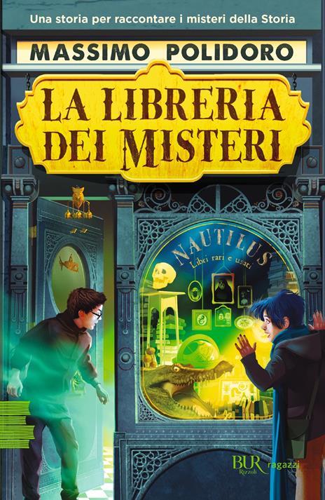 La libreria dei misteri - Massimo Polidoro - copertina