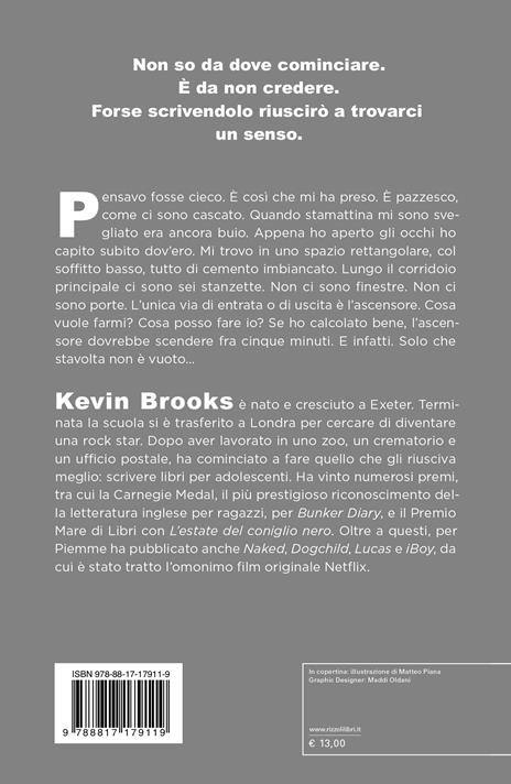 Bunker diary - Kevin Brooks - 2