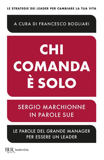 Chi comanda è solo - copertina