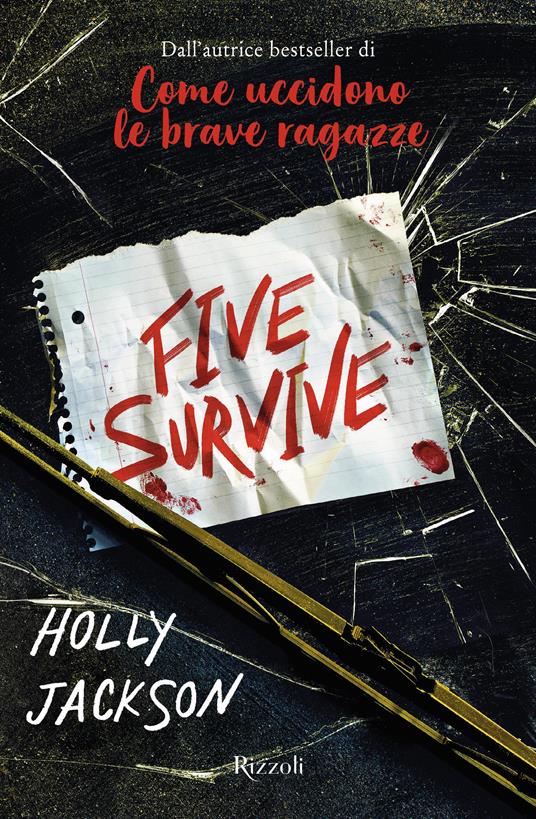 Five survive - Holly Jackson - copertina