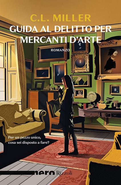 Guida al delitto per mercanti d'arte - C. L. Miller - copertina