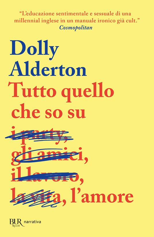 Tutto quello che so sull'amore - Dolly Alderton - copertina