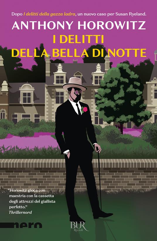 I delitti della bella di notte - Anthony Horowitz - copertina