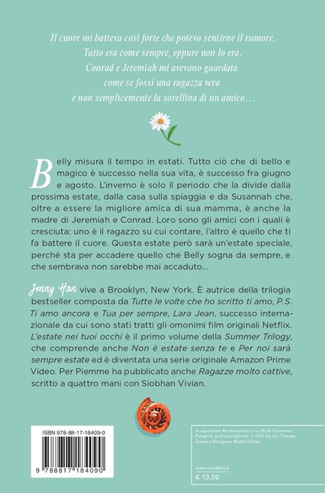 L'estate nei tuoi occhi. The summer trilogy. Vol. 1 - Jenny Han - 2